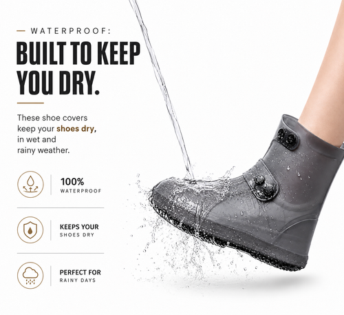 AQUA COVER™ Elite Waterproof Shoe Cover